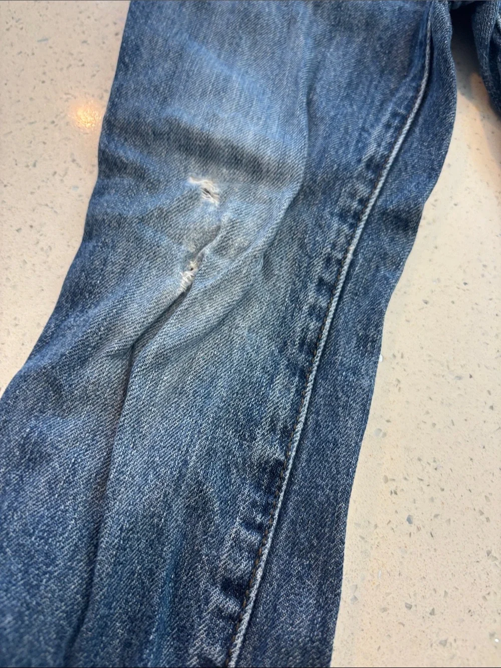 The Children's Place blue distressed kids jeans